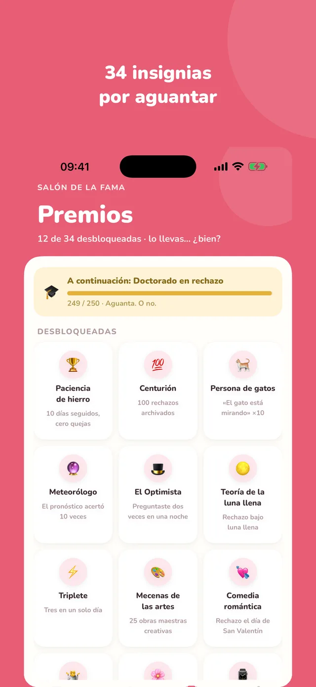 34 premios