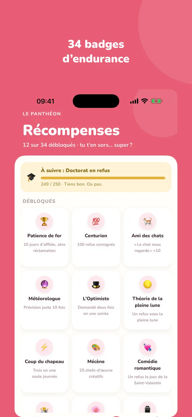 34 badges